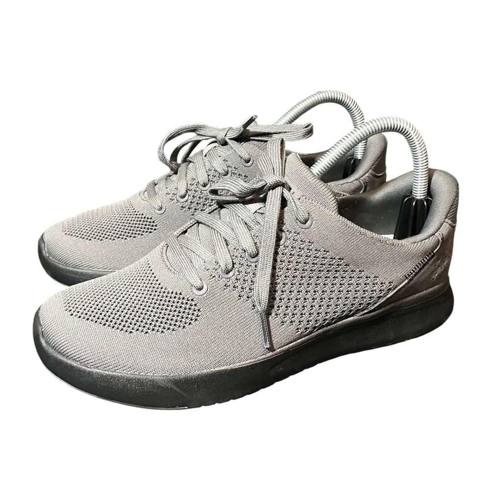 Kizik Lima Sneakers Mens 7 Wide Womens 8.5 Wide Gray Hands-Free Slip-On Shoes